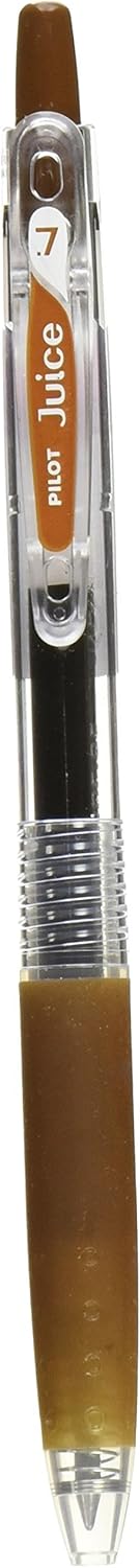 Pilot Juice 0.7mm Gel Ink Ballpoint Pen, Coffee Brown (LJU-10F-CB)...