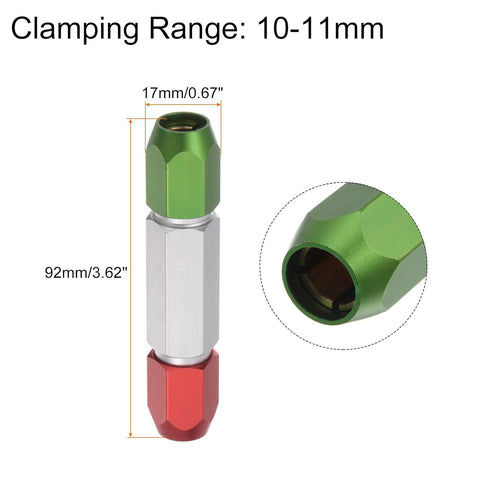 Aluminum Alloy Pin Gage Handle 10-11mm Clamping Range Go No Double End Gauge Handle Industrial Tools for Plug Gage...
