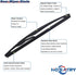 Rear Wiper Arm Blade Set for Dodge Magnum 2005-2008, for Dodge Nitro 2007-2009, for Chrysler 300C 2005-2008 Rear Windshield Wiper Arm Blade Assemb...