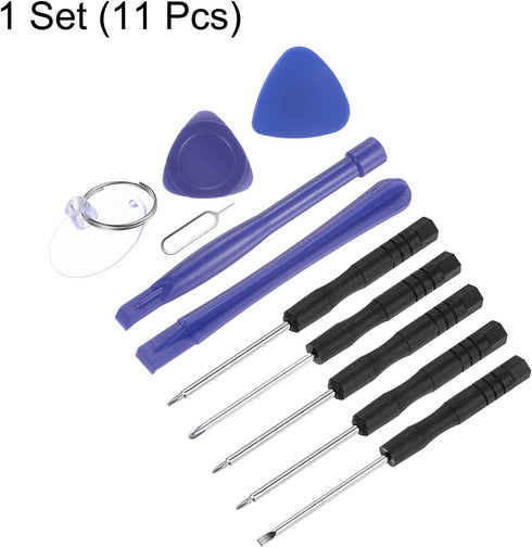 11pcs Electronics Repair Kit Mini Screwdriver Set Opening Pry Tool for Repairing Phone Watch Eyeglasses Laptop...