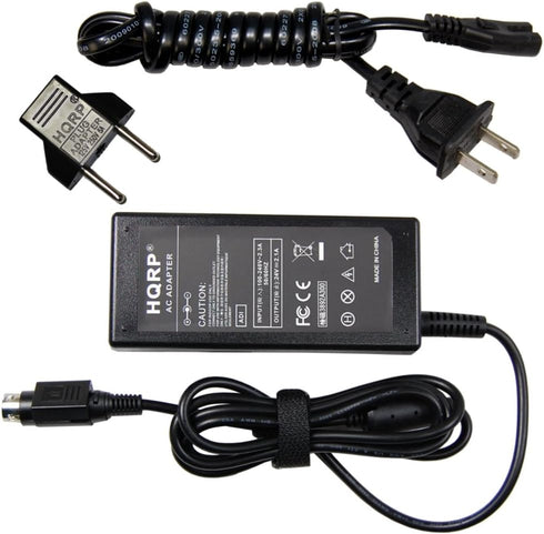 HQRP AC Adapter Compatible with Epson PS-180 PS-170 PS-150 PSA242 C32C825343 M159A M159B M235A M129C TM-U220 TM-U230 TM-U295 TM-U325D TM-U325PD TM...