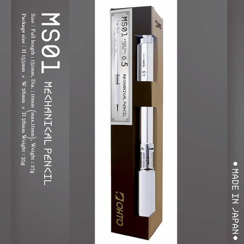 ??? Auto Mechanical Pencil 0.5mm MS01-SP5-SV...