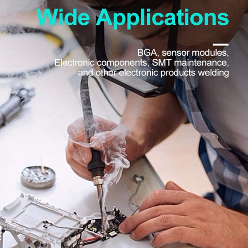 Mesee 12 Pcs Soldering Iron Tip Kit, Lead-Free Copper 900M Solder Tips Replacement Welding Head Tool Accessories for Hakko, Radio Shack, TENMA, AT...