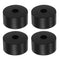 4pcs Rubber Spacer 2 Inch OD 0.47 Inch ID 1.2 Inch Thick Neoprene Round Anti Vibration Isolation Pads Isolator Rubber Washers Bushings for Home Ca...