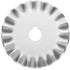 Olfa Rotary Blade Refill 45mm Pinking PIB45-1 (2-Pack)...