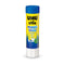 UHU Colored Glue Stick, 0.74oz Blue, rubs on Blue & Dries Clear, Washable, Solvent Free, Screw on Cap, Pack of 24...
