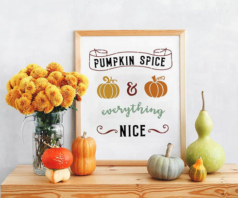 Fall Stencils Pumpkin Stencil Thanksgiving Stencil for Painting on Wood Autumn Thankful Stencils for Porch Wood Signs Door Canvas Fabric...