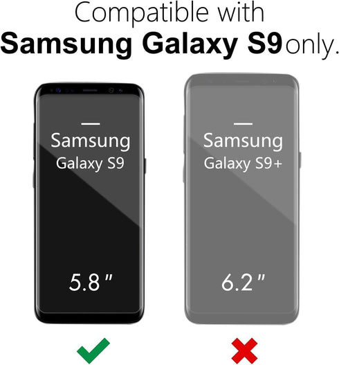 oakxco Designed for Samsung Galaxy S9 Phone Case Liquid Silicone Grip, Cute Thin Slim Soft Rubber TPU Plain Smooth Gel Cover for Women Girl Aesthe...