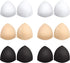 Awpeye Bra Pads Inserts 6 Pairs, Bra Cups Inserts, Removable Breast Enhancers Inserts for Women...