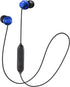 JVC Wireless Earbud Headphones, Sweat Proof, 5 Hours Long Battery Life, Secure and Comfort Fit with 3 Button Remote - HAFY8BTA (Blue),Medium...