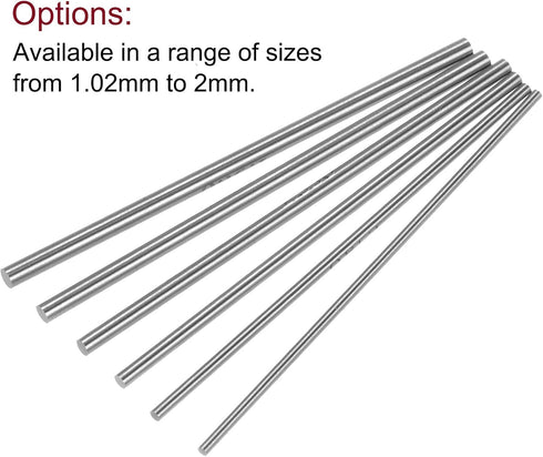 0.0669" Pin Gage 1.70mm Diameter Metric Tolerance 0.001mm Class X Plug Gage Pin, Bearing Steel Go No-Go Plug Gage...