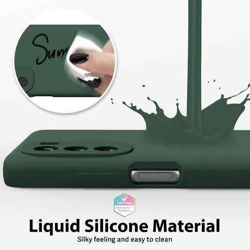 oakxco for Motorola Moto G Stylus 5G 2022 Phone Case Liquid Silicone,Cute Thin Slim Soft Rubber TPU Plain Smooth Gel Cover for Women Girl Aestheti...