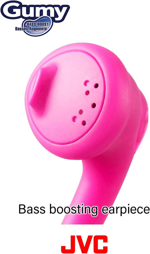 JVC HAF160V Gumy Ear Bud Headphone Violet...