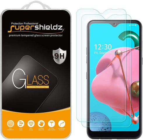 Supershieldz (2 Pack) Designed for LG Reflect Tempered Glass Screen Protector, Anti Scratch, Bubble Free...