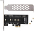 M.2 PCIe PCI E Adapter, M.2 to PCI E3.0 X1 Expansion Card,M2 SSD NGFF NVME (m Key) to PCIe 3.0 x 1 Adapter with Low Bracket for Desktop PCI Expres...