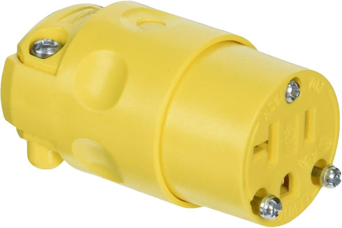 Leviton 520CV YL Conn Workshop 2PO 3WI Polar 20A125V...