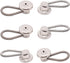 OURUI Button Extender Collar Extenders for Men Dress Shirts, Metal Neck Extender 1/2” Size Expansion for Shirt Coat Suits Pants, 6 Pack Silver...