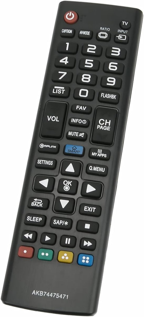 New AKB74475471 Replace Remote fit for LG LCD LED TV 50LF6090 55LF6090 60LF6090 AD1080 55LF6100 60LF6100 32LF580B 32LF5800 42LF5800 49LF5900 49LF6...