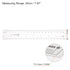 Film Flexible Ruler 8 Inch 0.5mm Scale PET Plastic Folding Straight Ruler Calibration Soft Ruler Measuring Tool for Factory, Transparent...