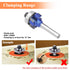 Mesee 4-Teeth Round Over Router Bit, 1/4 Inch Shank Corner Rounding Edge Trimming Router Bit Woodworking Milling Cutter Tool with 5/128 Inch Radiu...