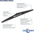 Rear Wiper Arm Blade Set for Hyundai Santa Fe 2007-2012 2.4L 2.7L, for Hyundai Accent Hatchback 2006-2012 Rear Windshield Wiper Arm Blade Assembly...