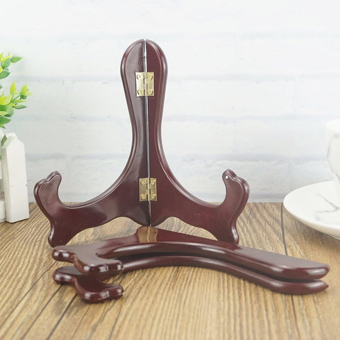 Artliving 6 inch wood-like Easels Plate Stand Holder Display Stands -Set of 2...