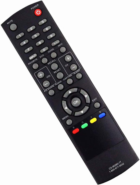 CS-90283-1T Remote Control fit for Sanyo CS-90283-1T DP32242 DP55441 DP46142 DP40142 DP42142 TV...