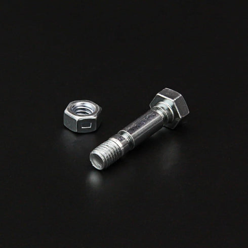 (12 Packs) 710-0890 Shear Pins with Nuts for MTD Cub Cadet Troy-Bilt and More Snow Blower - 12 Pcs 710-0890A and 910-0890A Snow Throwers fits Part...