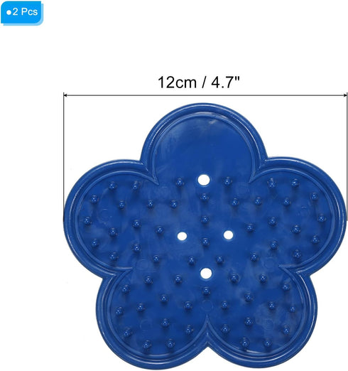 PATIKIL Rose Leaf Thorn Stripper, 2 Pcs Rose Thorn Stripper Remover Leaf Stripping Tool Burrs Removal Tool for Gardening Flower Arrangement, Blue...