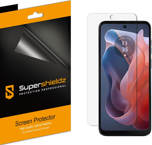 Supershieldz (3 Pack) Designed for Motorola Moto G Play (2024) Screen Protector, High Definition Clear Shield (PET)...