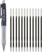 Pilot Dr. Grip Retractable Ballpoint Pens, Medium Point, Navy Barrel with Blue Ink, Single Pen with 12 Blue refills...