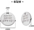 Aylifu 30 PCS of Alloy Inspirational Words Message Charm Pendants never never give up for Crafting Bracelet Necklace Jewelry Making Accessory...