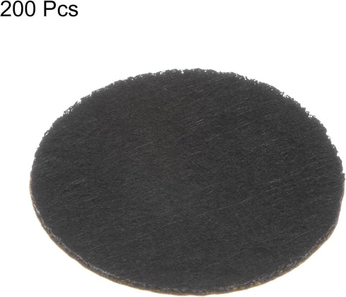 200pcs Round Adhesive Felt Circles, 30mm 1-1/4" Pre Cut Felt Craft Stickers Non-Woven Mini Felt Fabric Circles for DIY Sewing Handcraft Cut Projec...