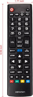 New AKB74475471 Replace Remote fit for LG LCD LED TV 50LF6090 55LF6090 60LF6090 AD1080 55LF6100 60LF6100 32LF580B 32LF5800 42LF5800 49LF5900 49LF6...