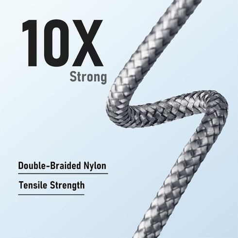 ohbox Short iPhone Charger Cable 3Pack 12 inch Lightning Cable 1FT iPhone Charging Cord Compatible with iPhone 14/13/12/11/Pro/Max/Mini/X/Plus/8/7...