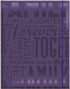 MCS Embossed Family 100-Pocket 4x6 Photo Album, Purple...