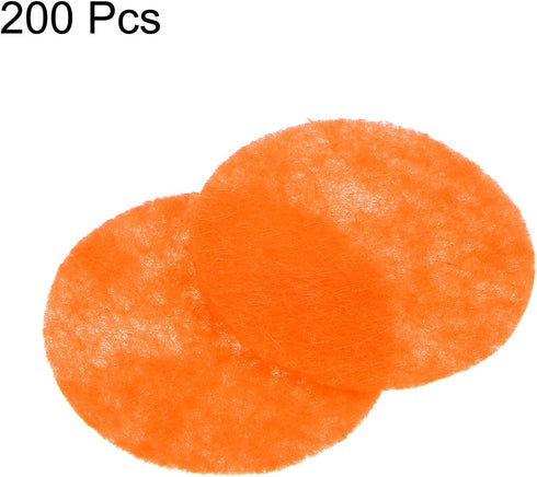 HARFINGTON 200pcs Round Felt Circles, 25mm 1" Pre Cut Felt Craft Pads Non-Woven Mini Felt Fabric Circles for DIY Sewing Handcraft Cut Projects Cra...