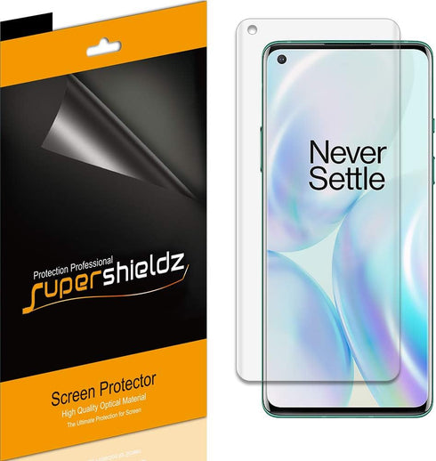 Supershieldz (2 Pack) Designed for OnePlus 8 / OnePlus 8 5G / OnePlus 8 5G UW Screen Protector, High Definition Clear Shield (PET)...