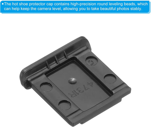 PATIKIL 12mm Universal Camera Hot Shoe Cover Cap, 5 Pack Hot Shoe Cap Hot Shoe Protector Plastic Suitable for DSLR/SLR Camera, Black...