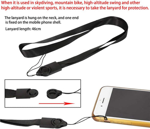 PellKing Mobile Phone Chest Strap Harness Mount Head Strap Holder Kit for POV/VLOG,Cell Phone Clip Compatible with iPhone,Samsung,GoPro Hero 9, 8,...