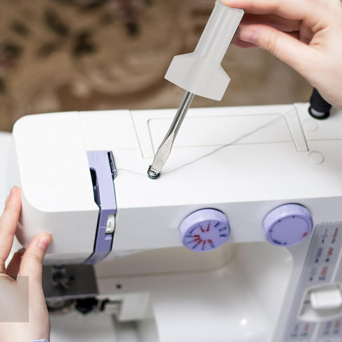 yueton 2PCS Sewing Machine Screwdriver White Sewing Machine Needle Plate Screwdriver Regular and Mini Screwdrivers Home Sewing Machine Repairing T...