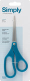Fiskars Simply 8 inch Stainless Steel Scissors - General Purpose Cutting for Home, Office, and Arts & Crafts - Blue...