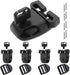 4 Sets Spa Hot Tub Cover Clips Latch Replacement Kit Hot Tub Cover Latches Clip Lock for Cover Straps with Keys and Hardwares Accessories (4 Sets)...
