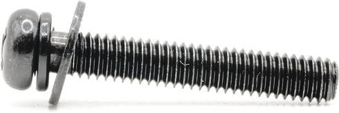 ReplacementScrews 1 Set of Metric Screws (Model RS-198456) Pan Head - Philips Drive - Black Plated (Pack of 4)...