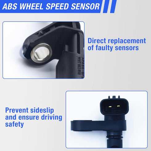 ABS Wheel Speed Sensor Front Rear Left Right Compatible with 2005-2020 Toyota Tacoma 2003-2020 4Runner 2007-2014 FJ Cruiser 2008-2020 Land Cruiser...
