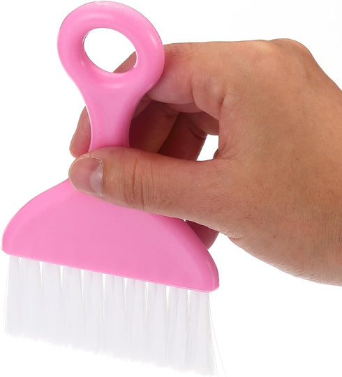 PATIKIL 5.9" x 3.78" Diamond Painted Brush with Funnel, 2 Set Plastic Diamond Painted Accessories Tools for DIY Art Craft, Green Pink...