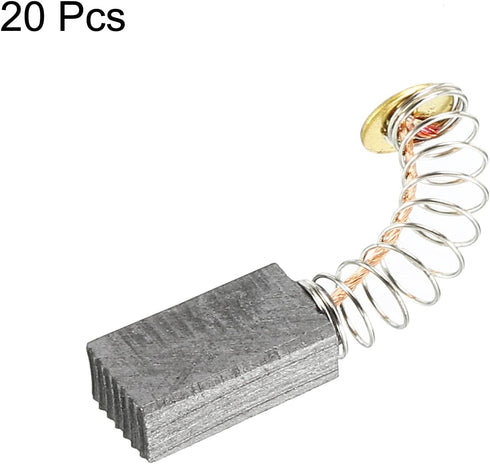 PATIKIL Carbon Brushes 0.55x0.31x2.48 Inch for Electric Motors Power Tool Angle Grinder Table Saw Spare Part Repair, 20 Pack...