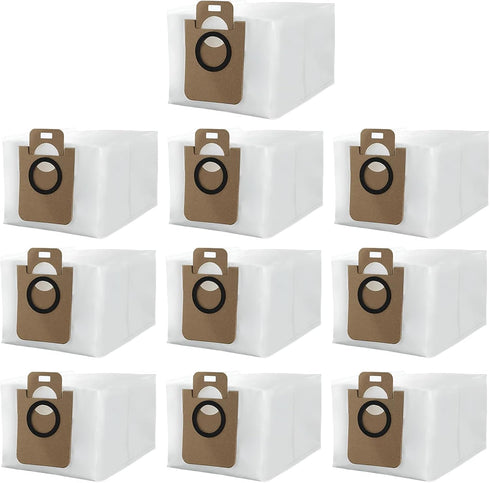 10 Pack Vacuum Bags for iHome AutoVac Nova S1 Pro Robot Vacuum Cleaner iHRVS1PRO-3BLK Replacement 10 Dust Bags...