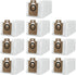 10 Pack Vacuum Bags for iHome AutoVac Nova S1 Pro Robot Vacuum Cleaner iHRVS1PRO-3BLK Replacement 10 Dust Bags...