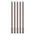 5pcs T27 Torx Bit 1/4" Hex Shank 6" Length Magnetic Security Star Screwdriver Power Tool, Red...